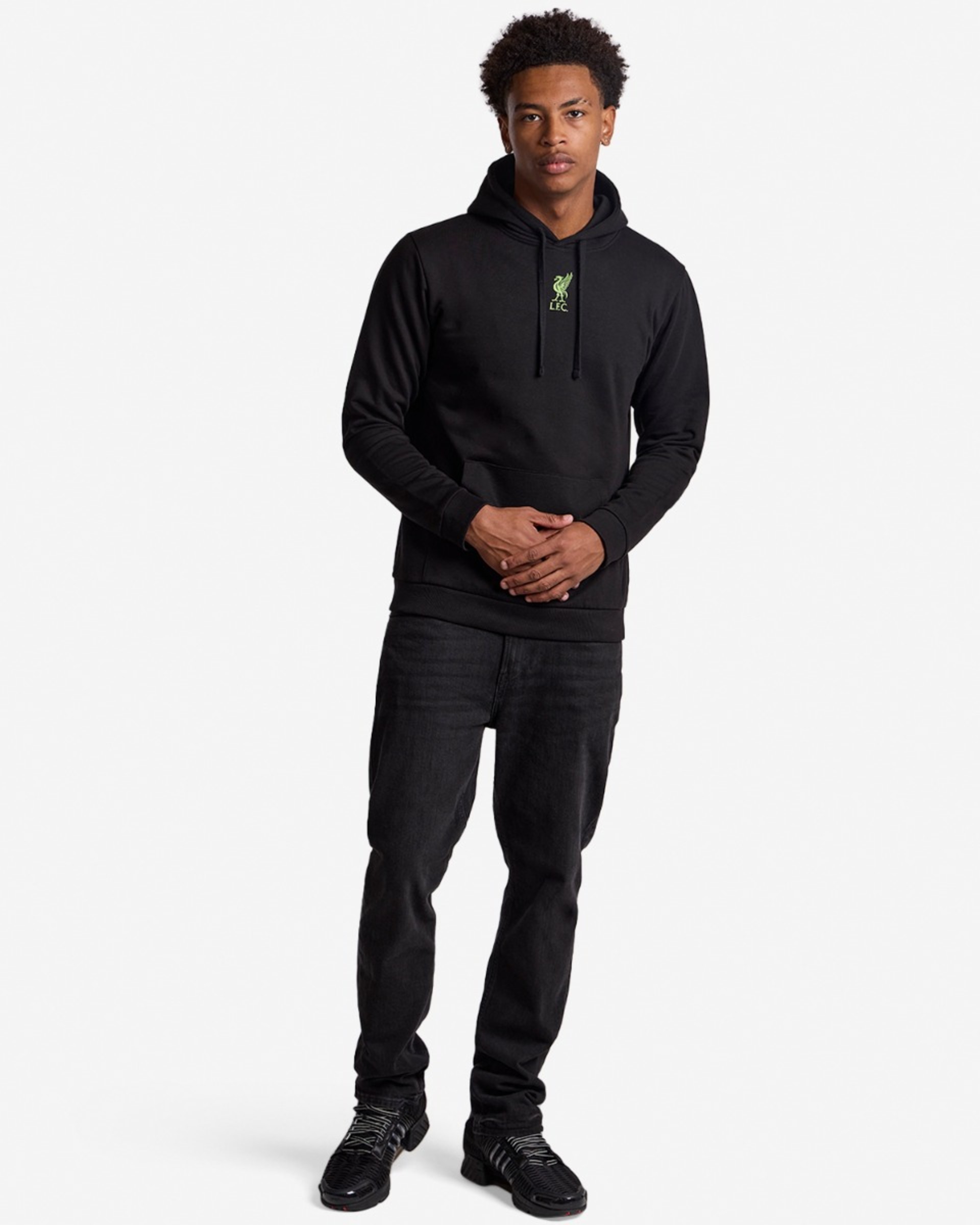 Sudadera con capucha LFC Anfield para hombre, color negro - Image 4