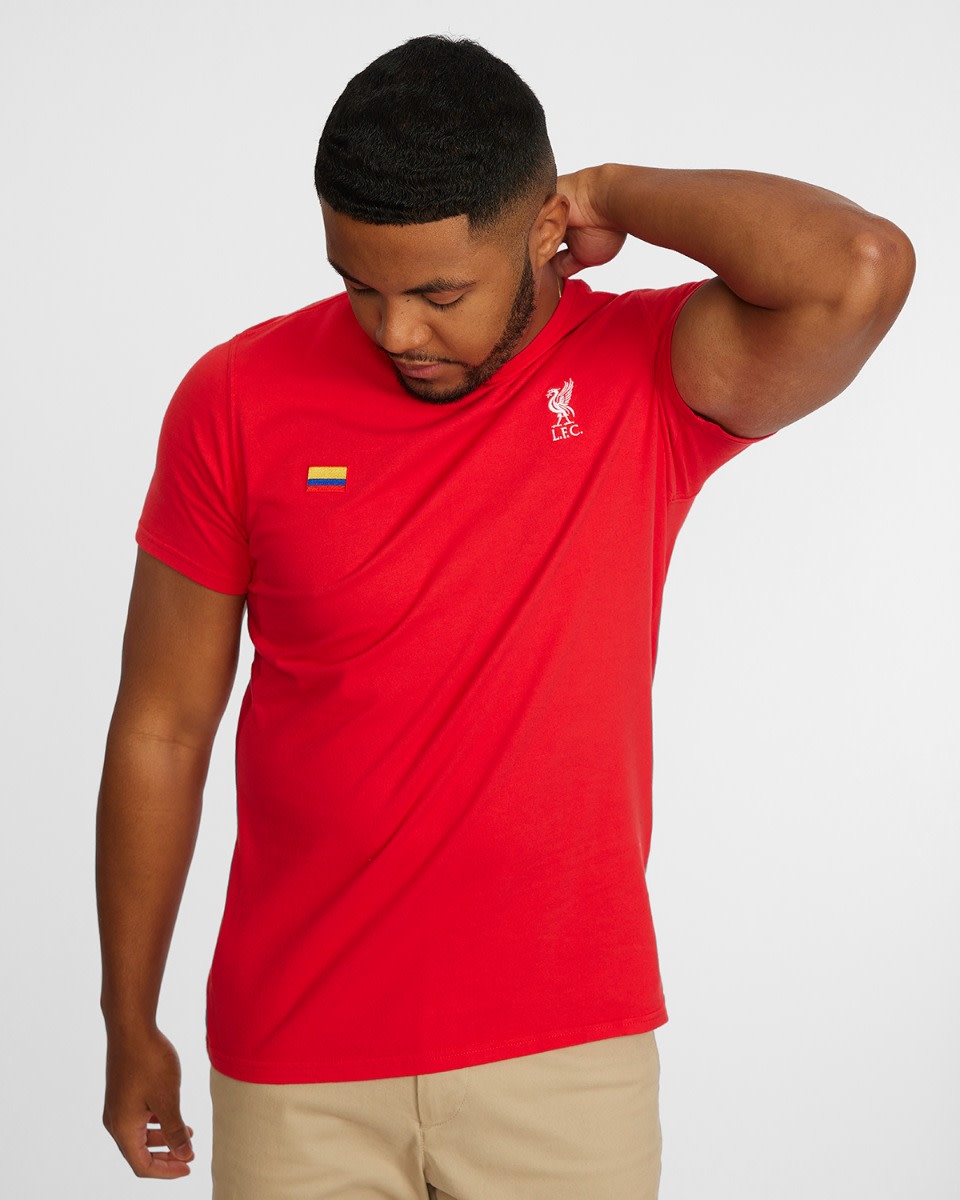 LFC Mens Colombia Tee Red - Image 1