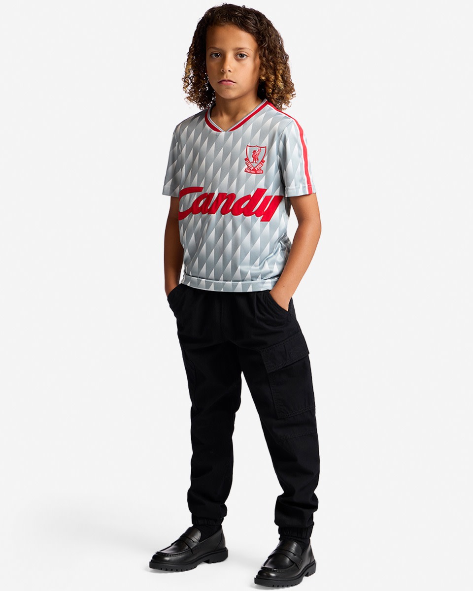 LFC Retro Junior Candy 89-91 Away Shirt - Image 3