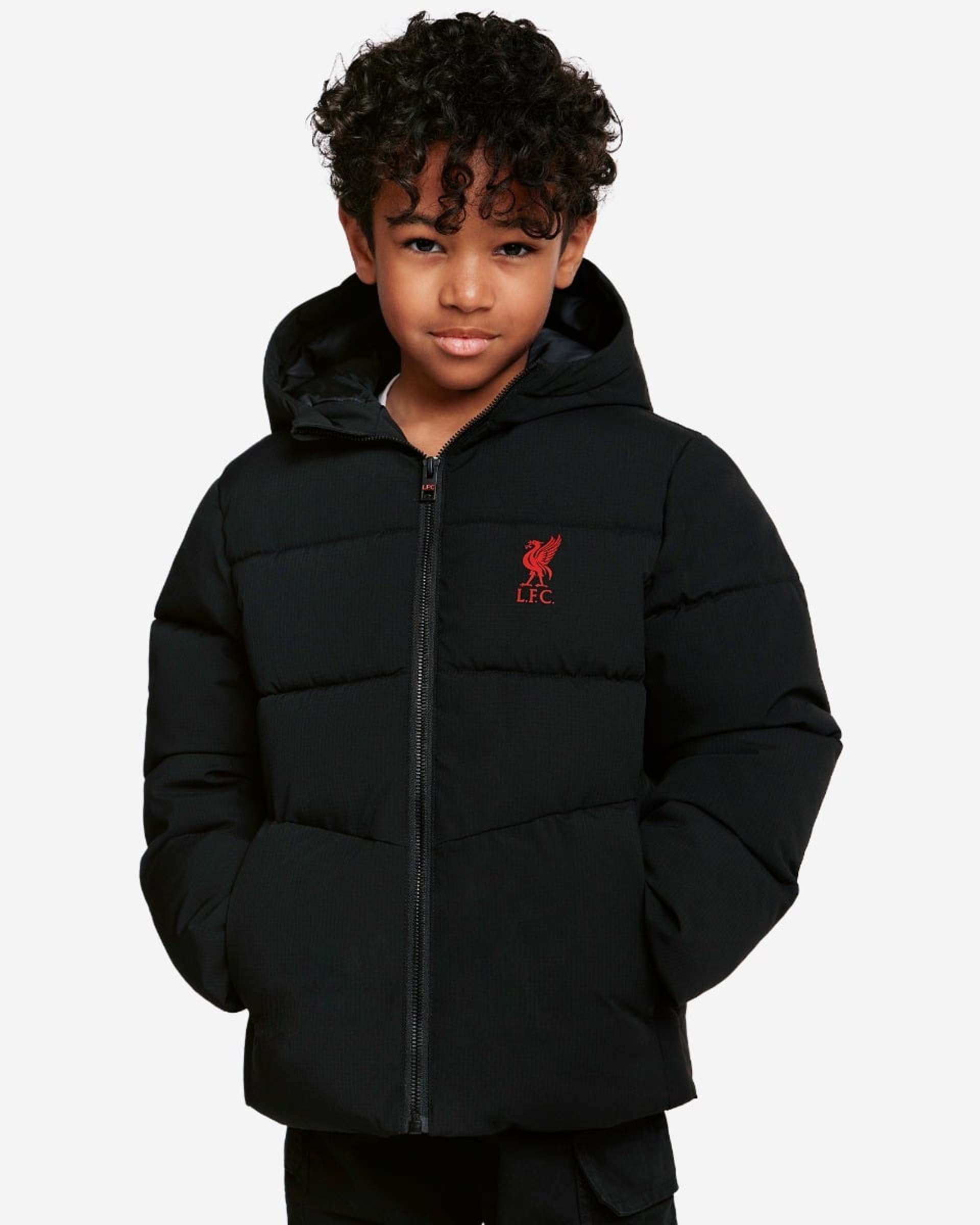 Veste Puffa LFC pour bébés noire - Image 4