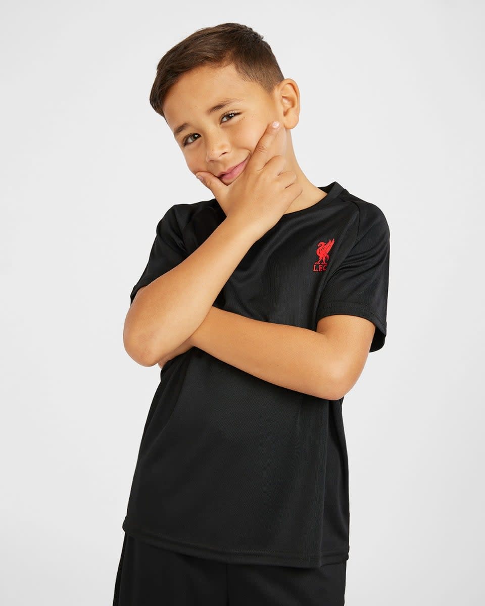 LFC Infant Raglan Tee Black - Image 4