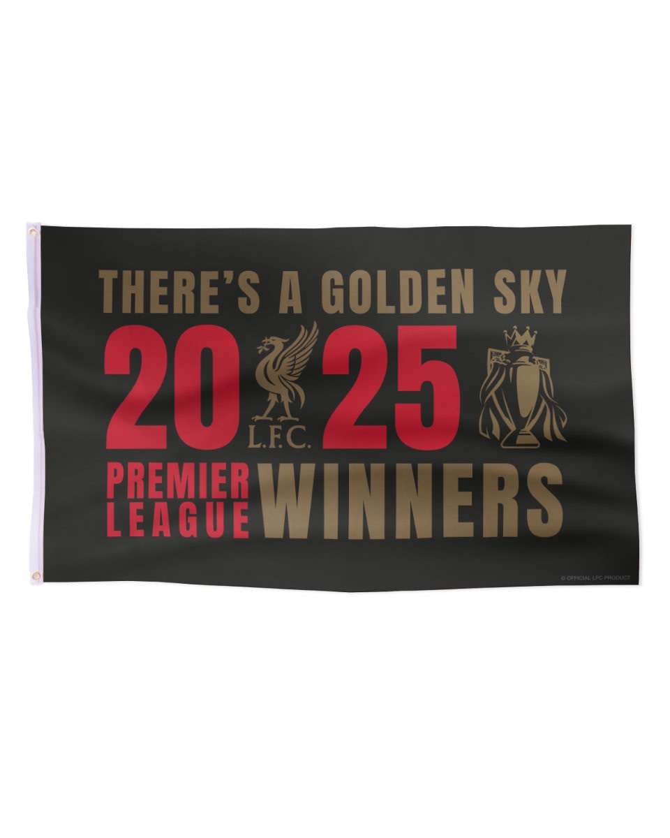 LFC EPL แชมเปี้ยนส์ 24/25 ธง สีดำ - Image 1