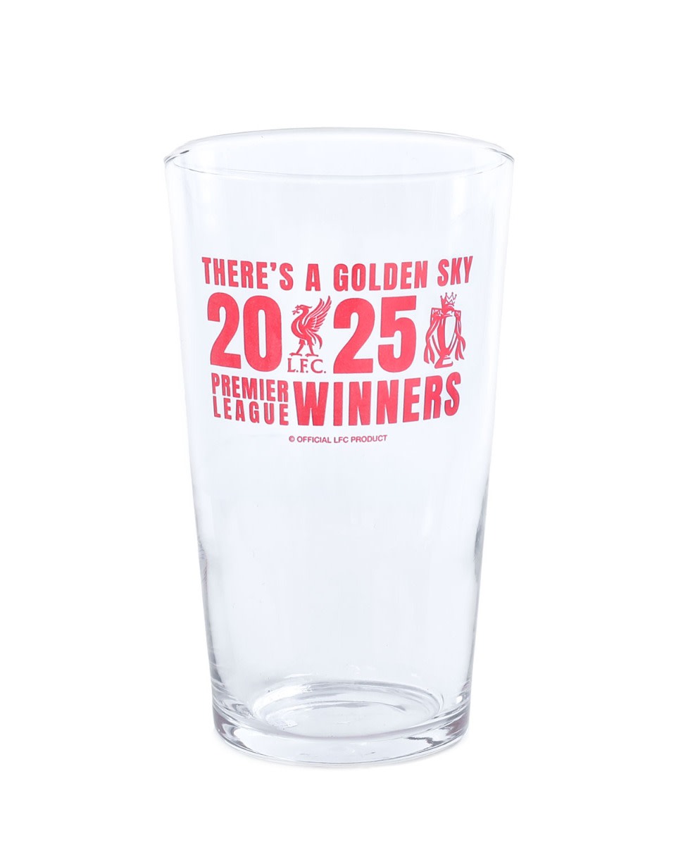 LFC EPL Winners 24/25 Pint Glass - Image 1