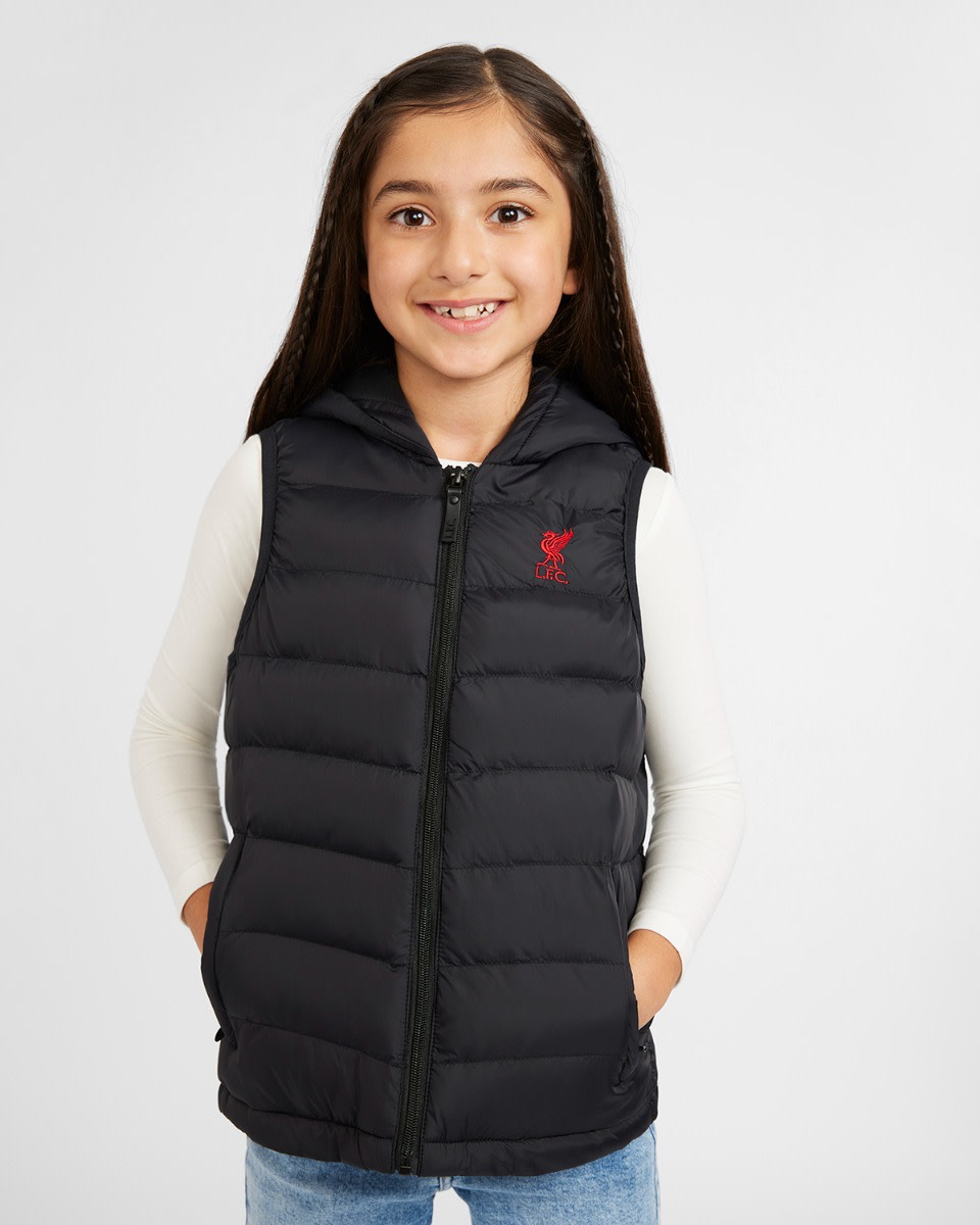 LFC Junior Black Gilet - Image 3