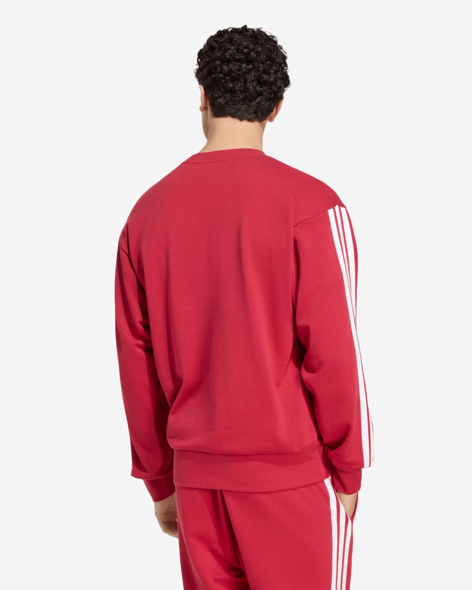 LFC adidas Mens 26/27 DNA Sweatshirt Active Maroon - Image 2