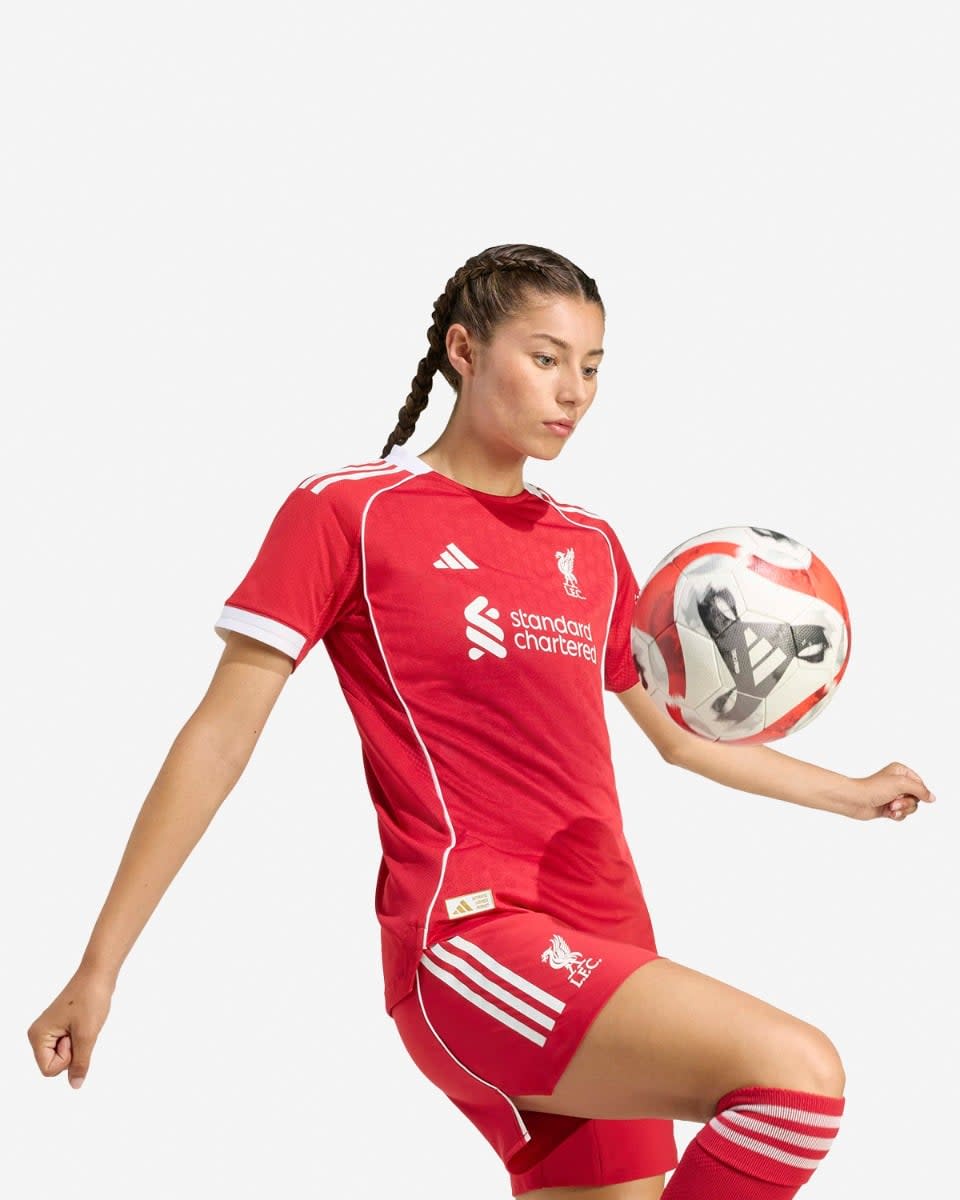 LFC adidas Womens 25/26 Authentic Home Jersey - Image 4