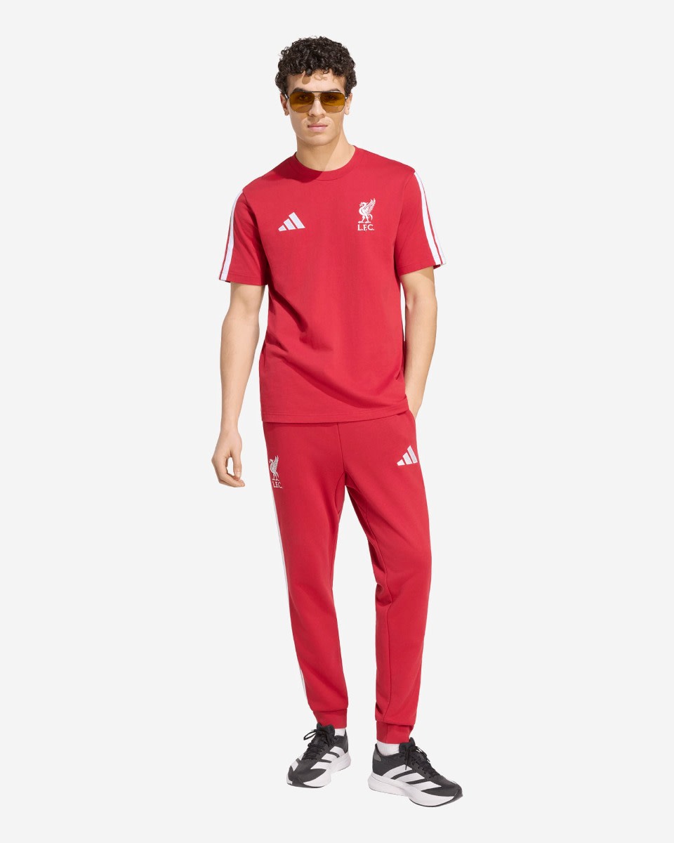 LFC adidas Mens 26/27 DNA Pants Active Maroon - Image 3
