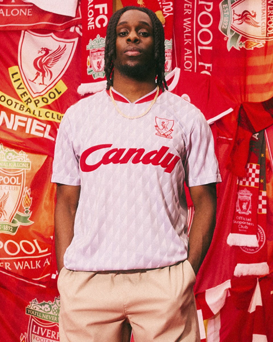 LFC Adult Retro 89-91 Candy Away Shirt - Image 1