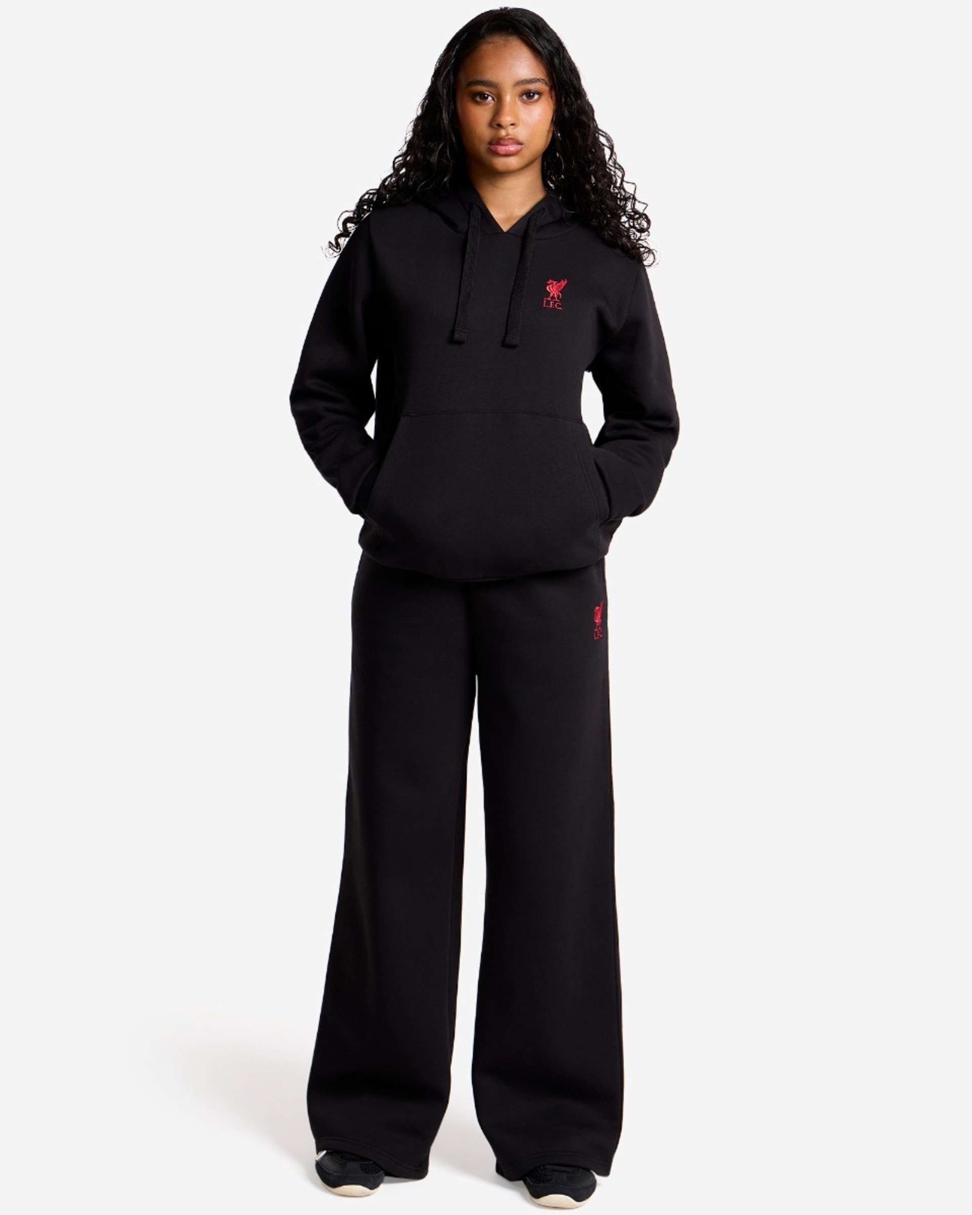 กางเกงจ็อกกิ้งผู้หญิงรุ่น LFC สีดำ - Image 1