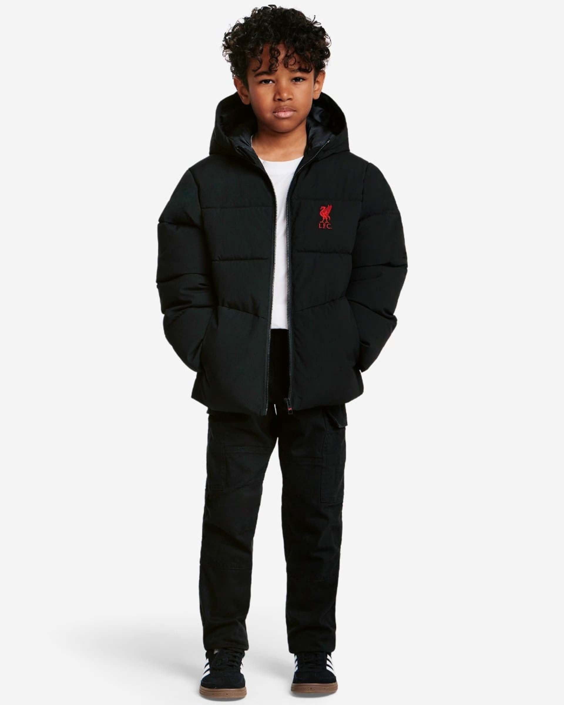 Veste Puffa LFC pour bébés noire - Image 3