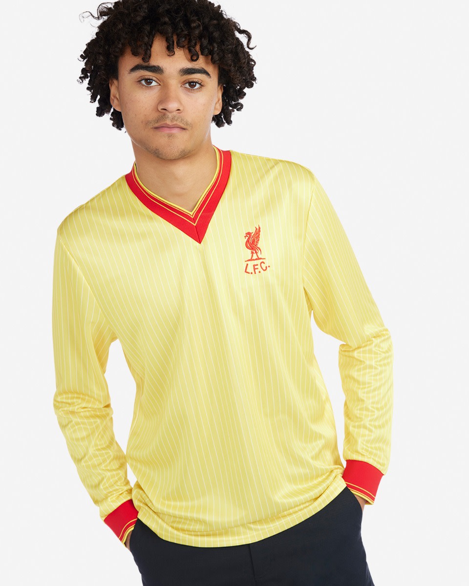 LFC Retro Mens 84/85 Away Shirt - Image 1