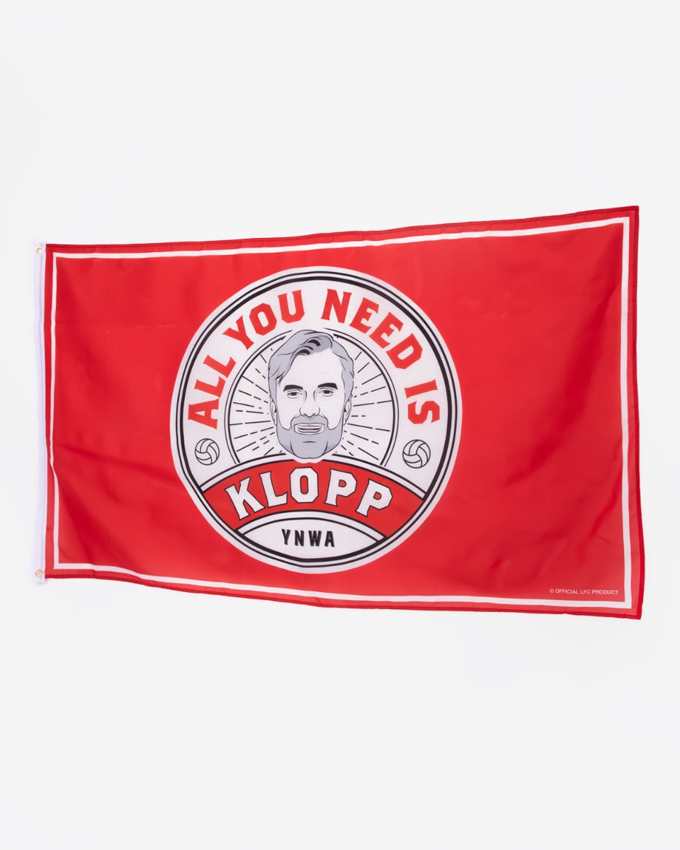 LFC Jürgen Klopp Flag - Image 4