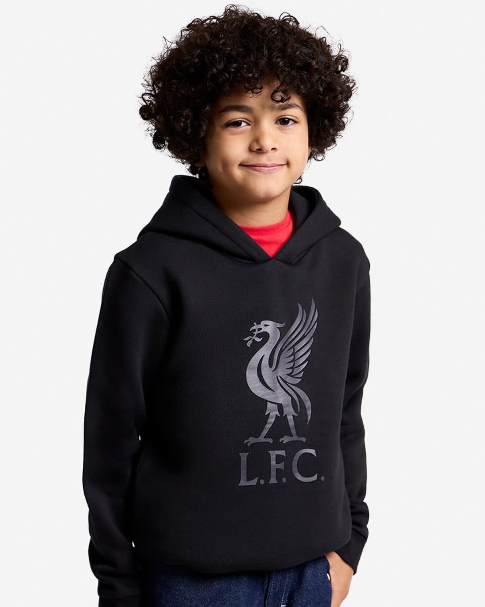 LFC Infants Liverbird Hoodie Black - Image 1