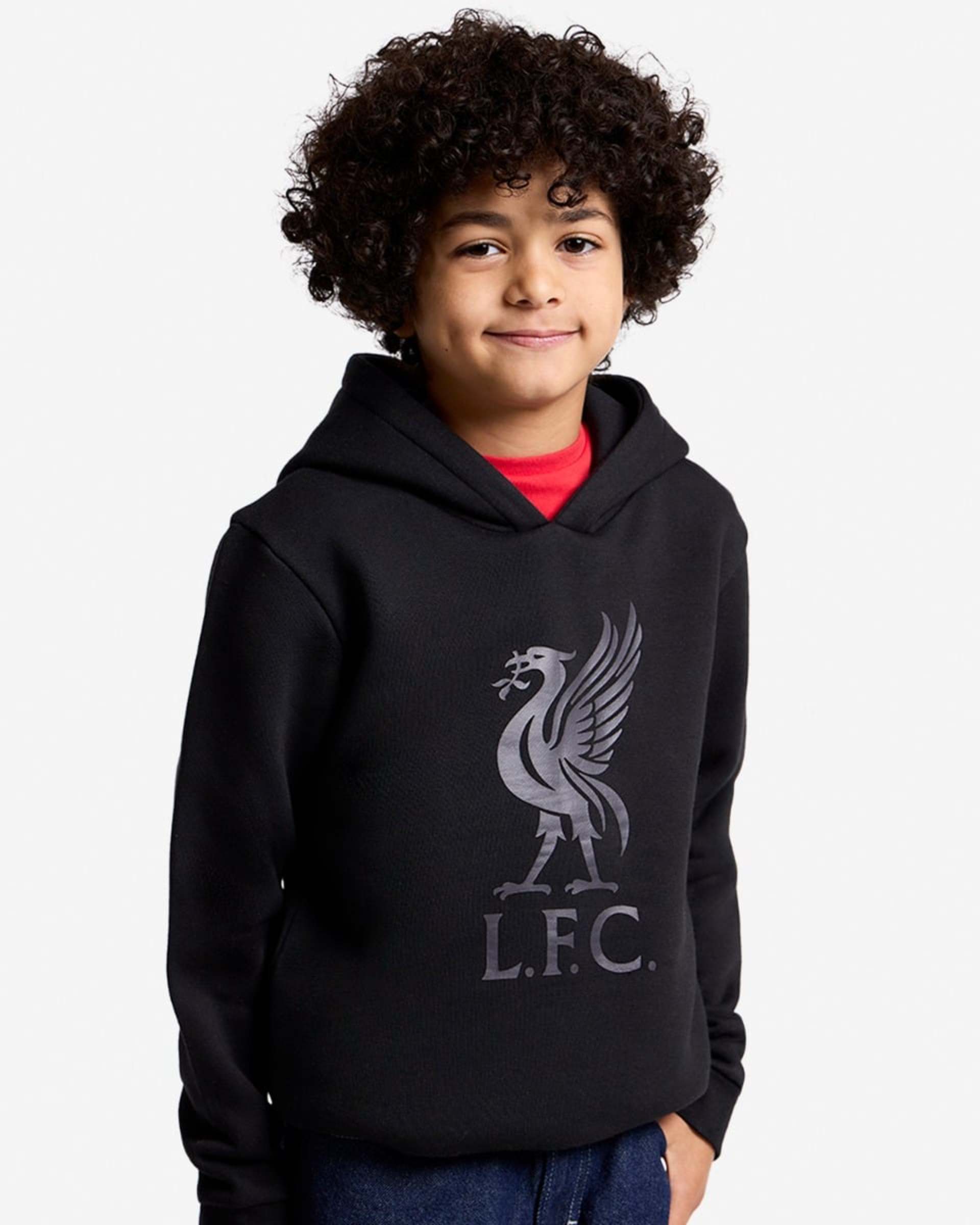 LFC Infants Liverbird Hættetrøje Sort - Image 1