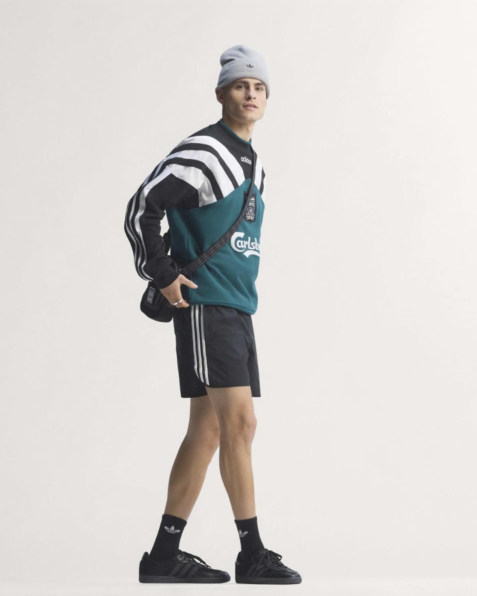 LFC adidas Bringback 95-96 Adults Crew Sweat - Image 4
