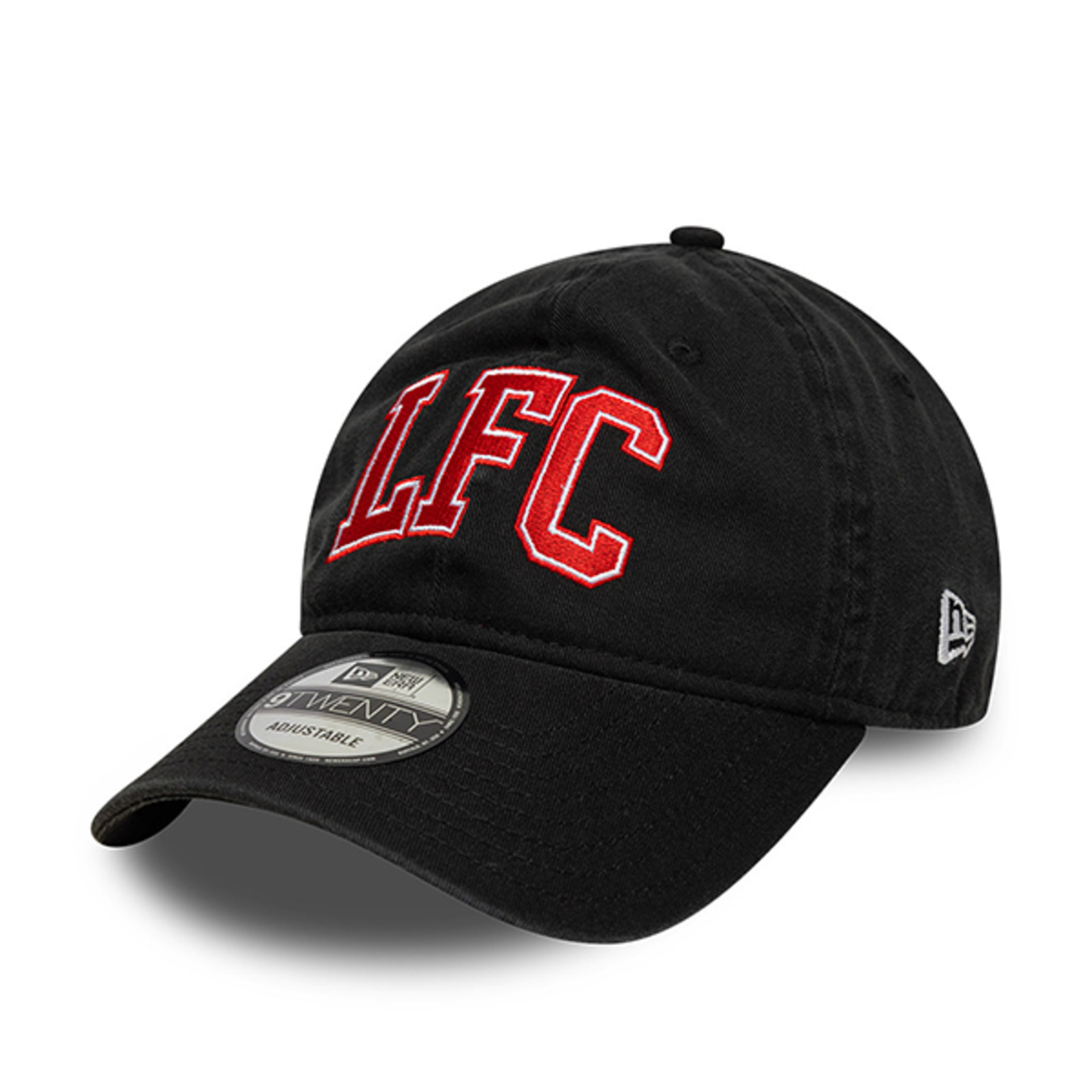 Gorra ajustable LFC New Era Wordmark 9TWENTY, negra - Image 1