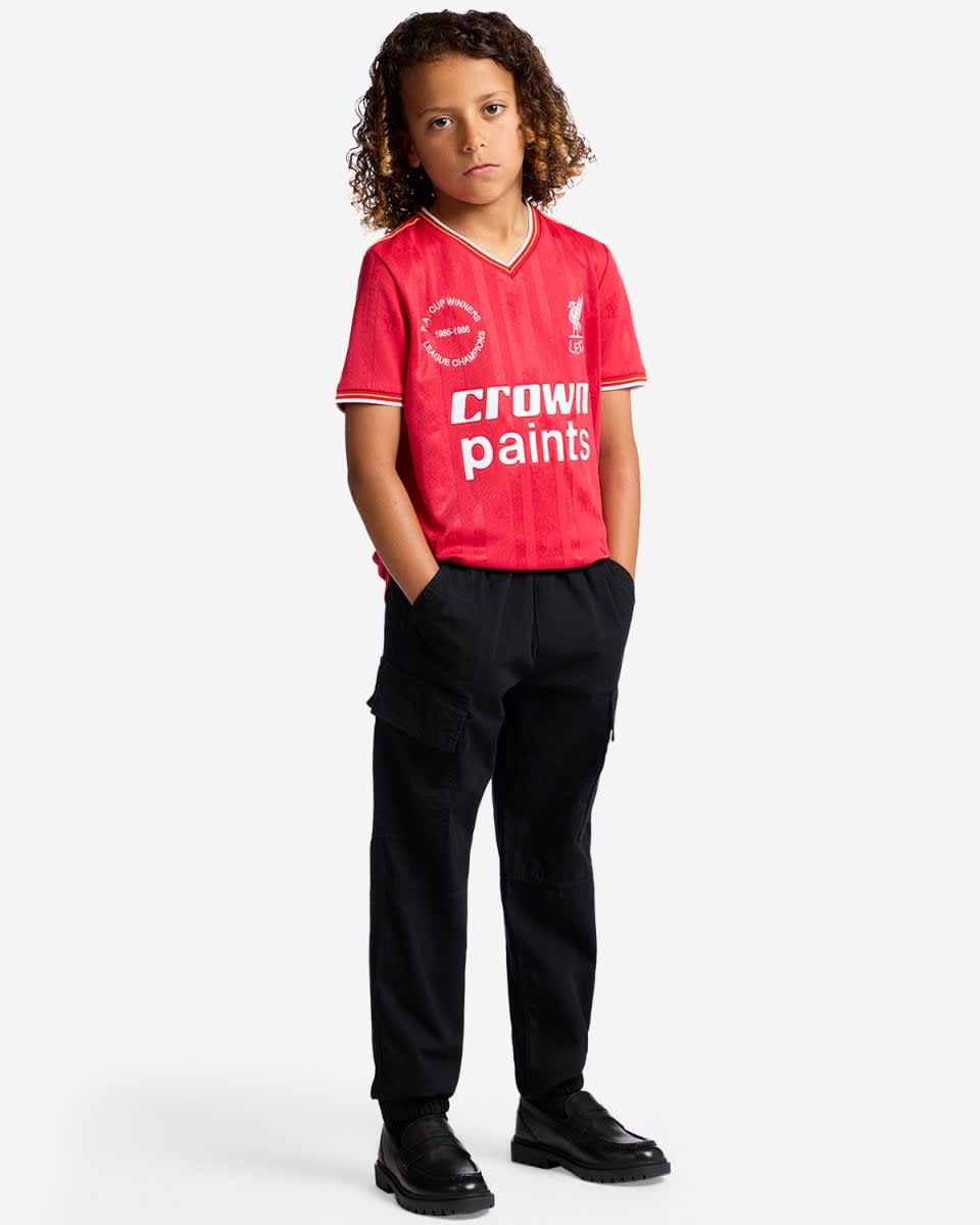 LFC Retro Infants 1986 Home Shirt - Image 3