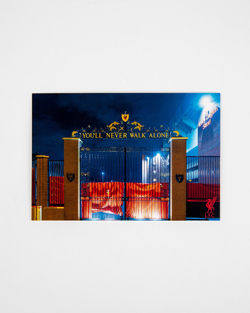 LFC Shankly Gates postkort - Image 1