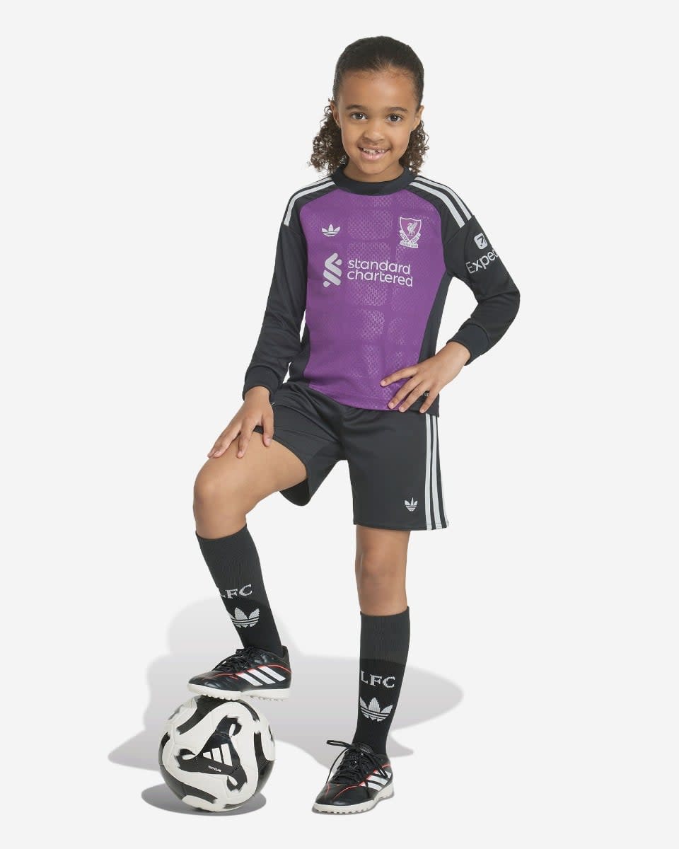 LFC adidas Youth 26/27 Away Goalkeeper Set - Image 1
