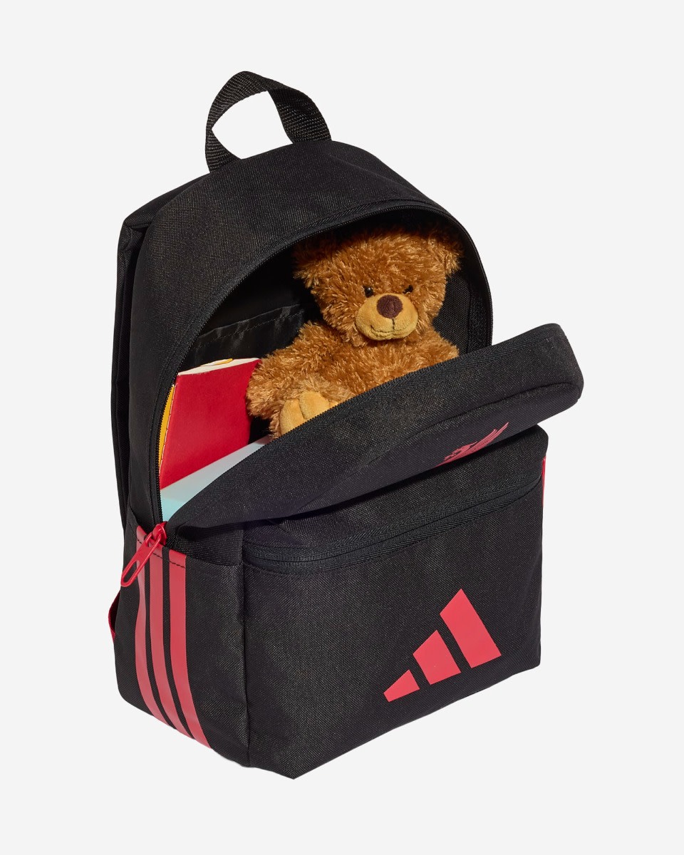 LFC adidas Youth Backpack Black & Strawberry Red - Image 4