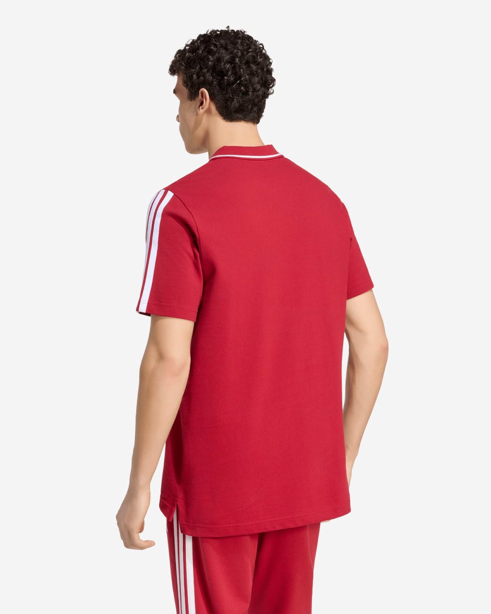 LFC adidas Adults 26/27 DNA Polo Active Maroon - Image 2