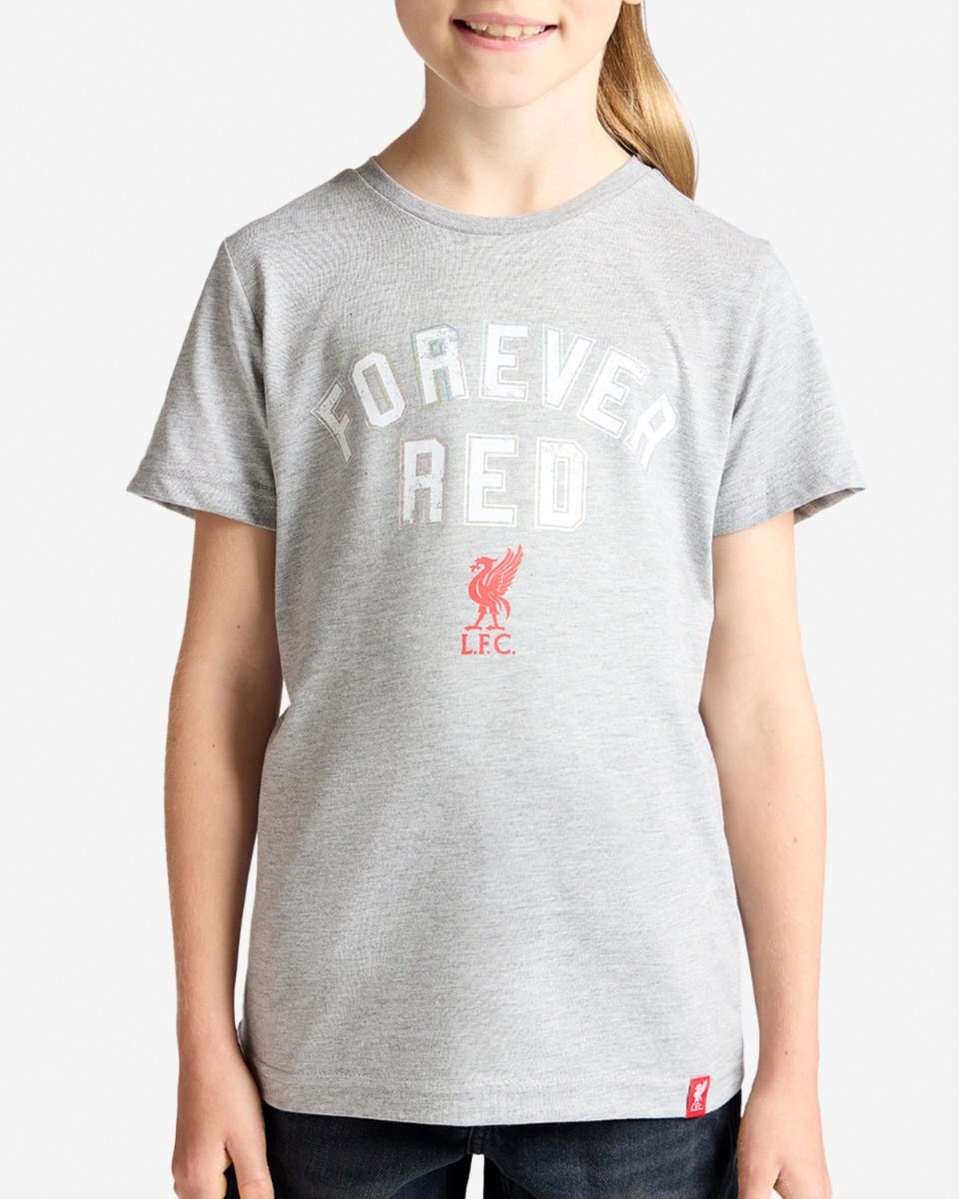 เสื้อยืดสีแดง LFC Infants Forever สีเทา มาร์ล - Image 2