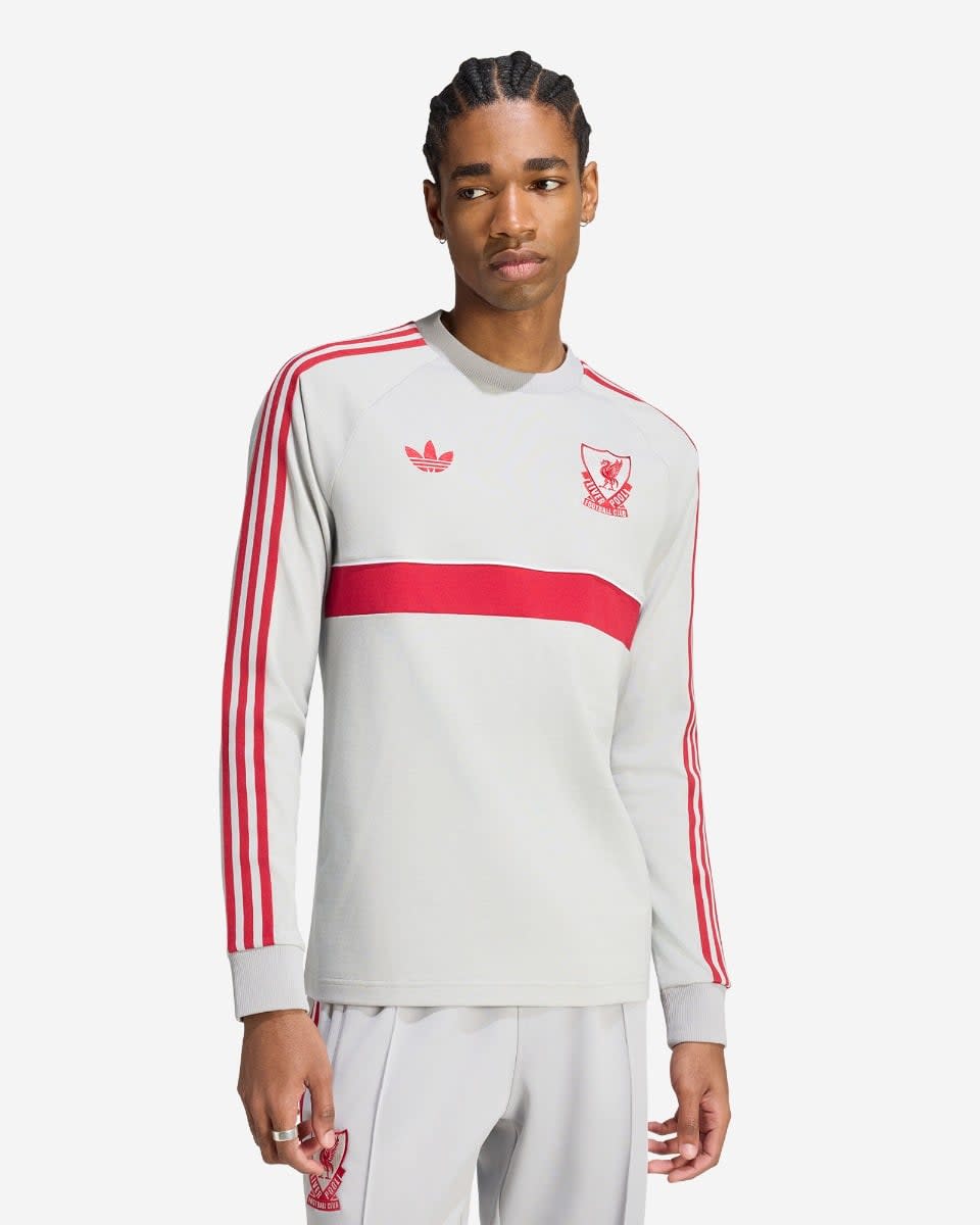 LFC adidas 26/27 Originals Langarmshirt für Herren, Grau - Image 1