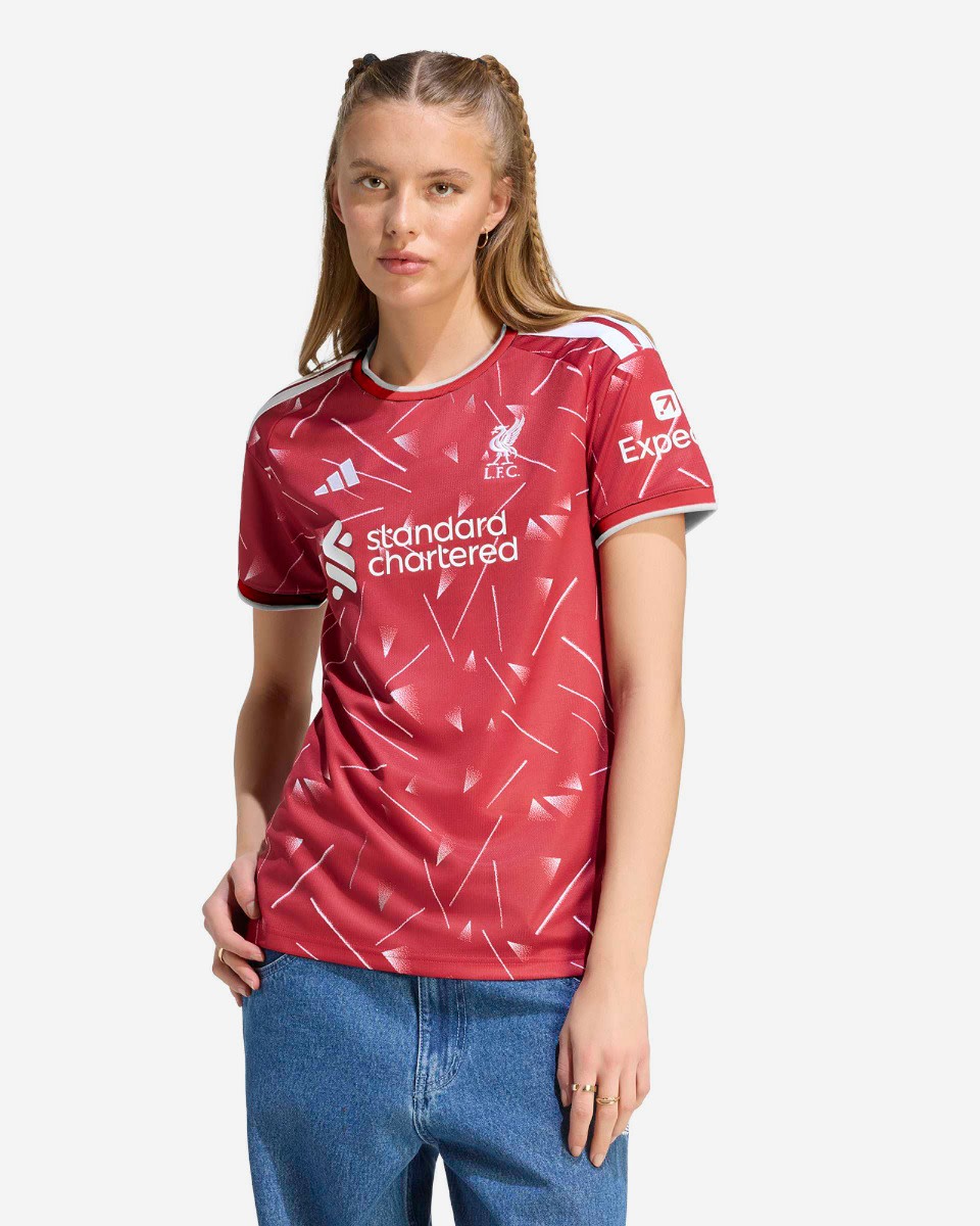 LFC adidas Womens 26/27 Home Jersey - Image 1
