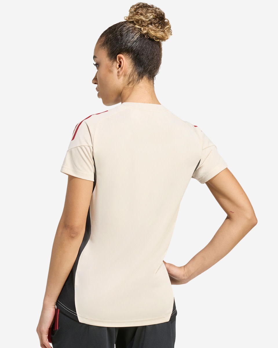 LFC adidas Womens 25/26 Domestic Short Sleeve Top White - Image 2