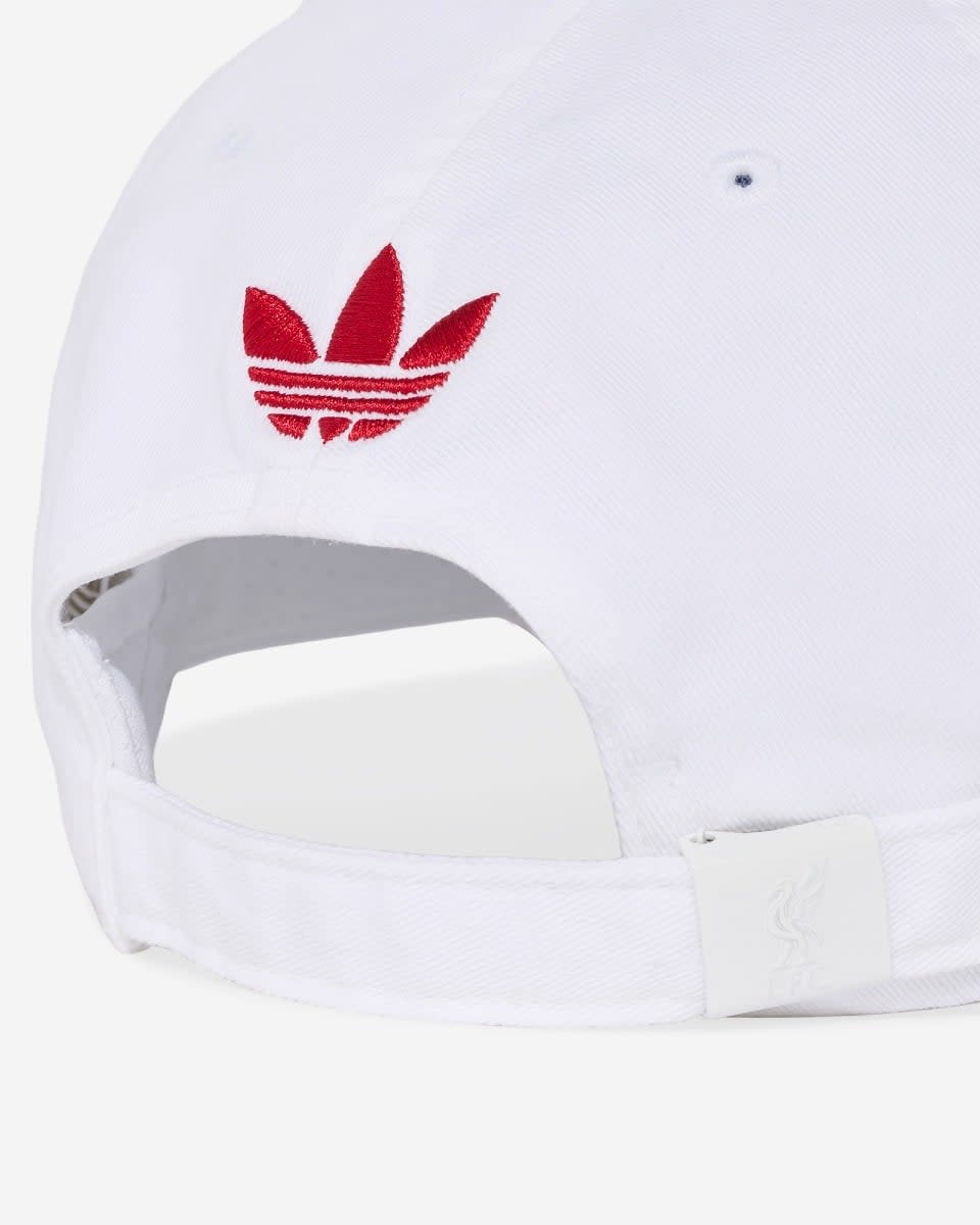 LFC adidas 26/27 Away Dad Cap White - Image 4
