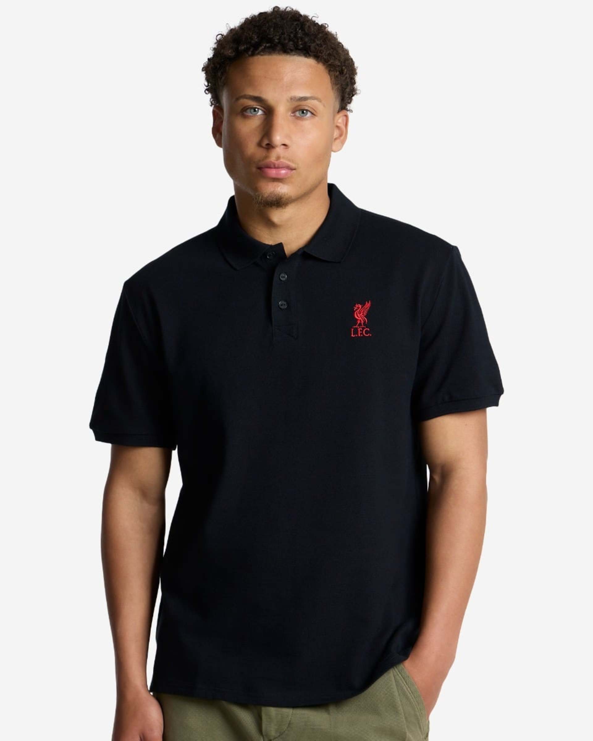 LFC Conninsby Herren-Poloshirt Schwarz - Image 1