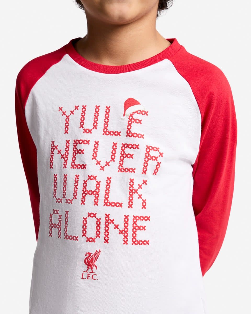 LFC Weihnachtspyjama für Säuglinge, Rot - Image 4