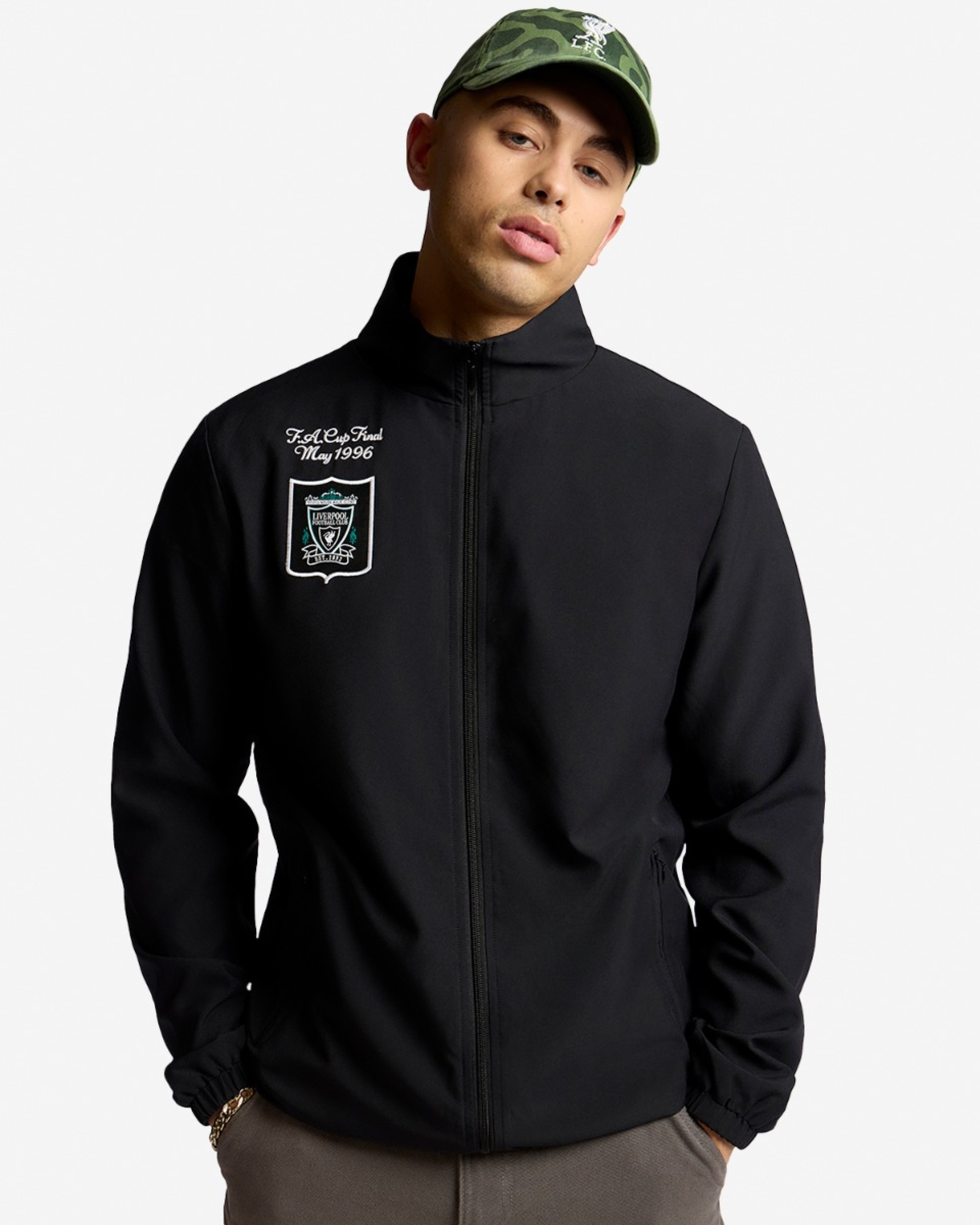 LFC Trainingsjacke für Erwachsene 96 Schwarz - Image 4