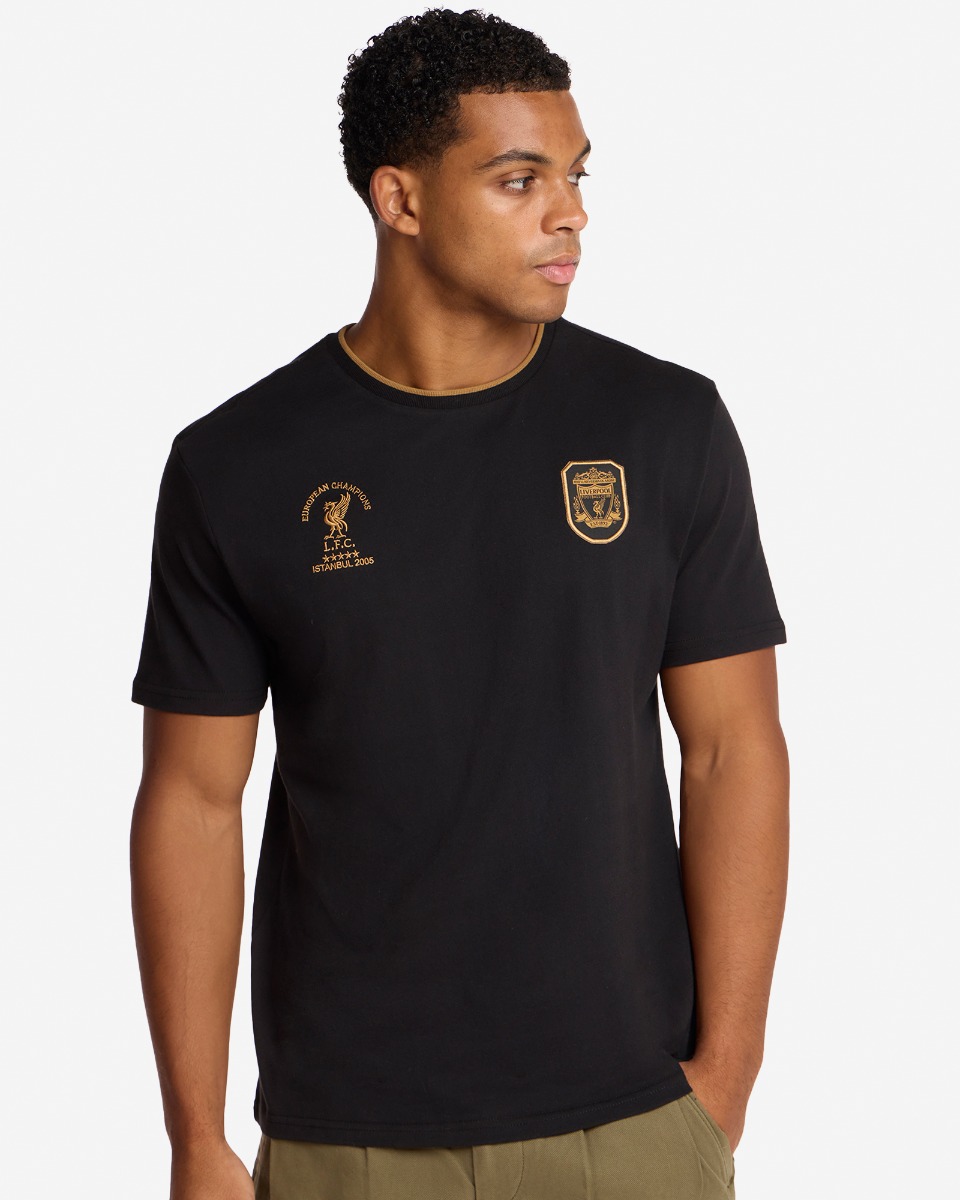 ウェア Liverpool FC LS ISTANBUL 2005 SHIRT LFC Adults Istanbul 2005 Tee Black