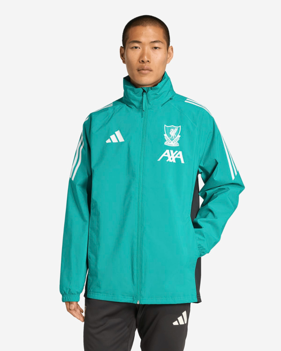 LFC adidas Herre 25/26 europæisk regnjakke - Image 1
