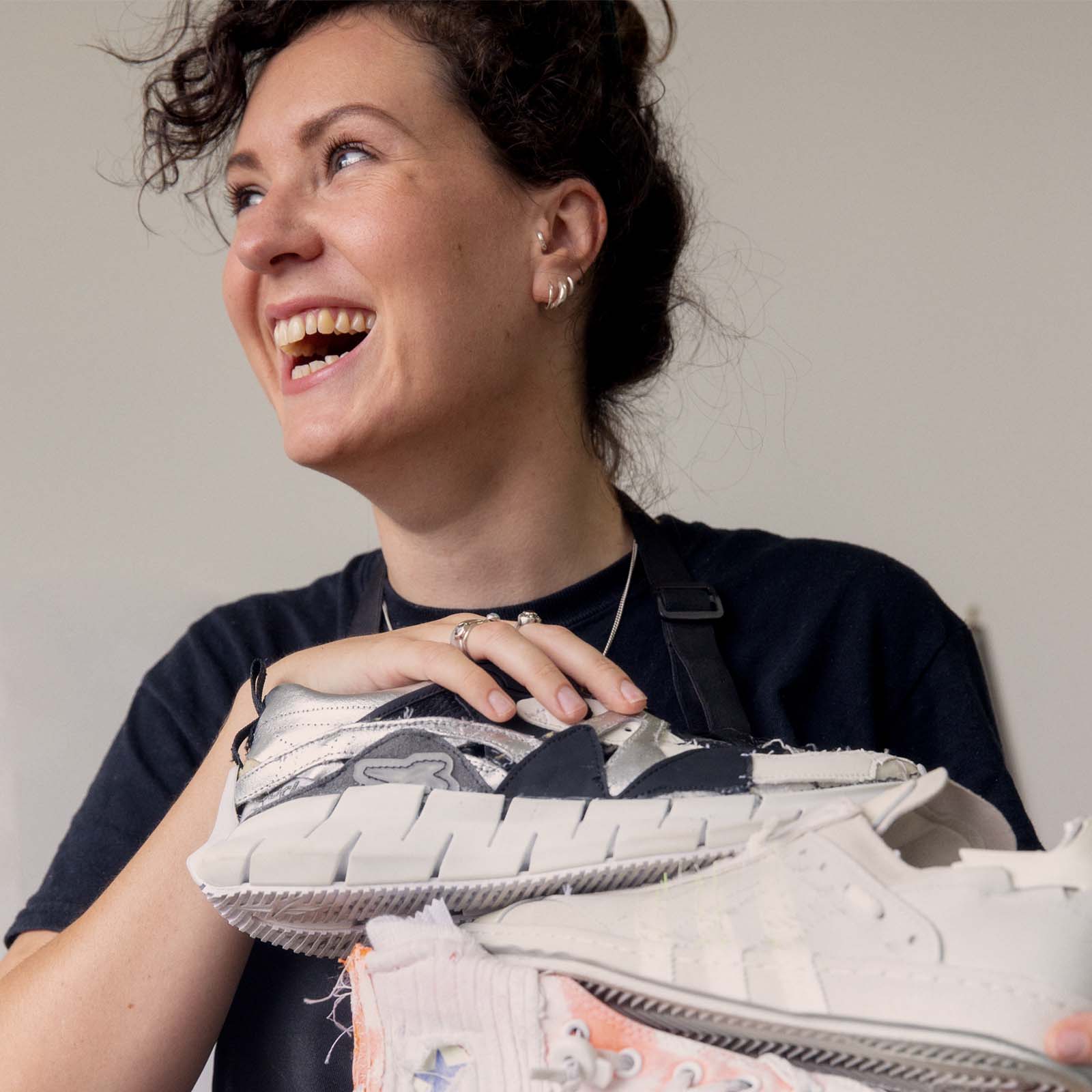 Snapshot: giving old sneakers new life