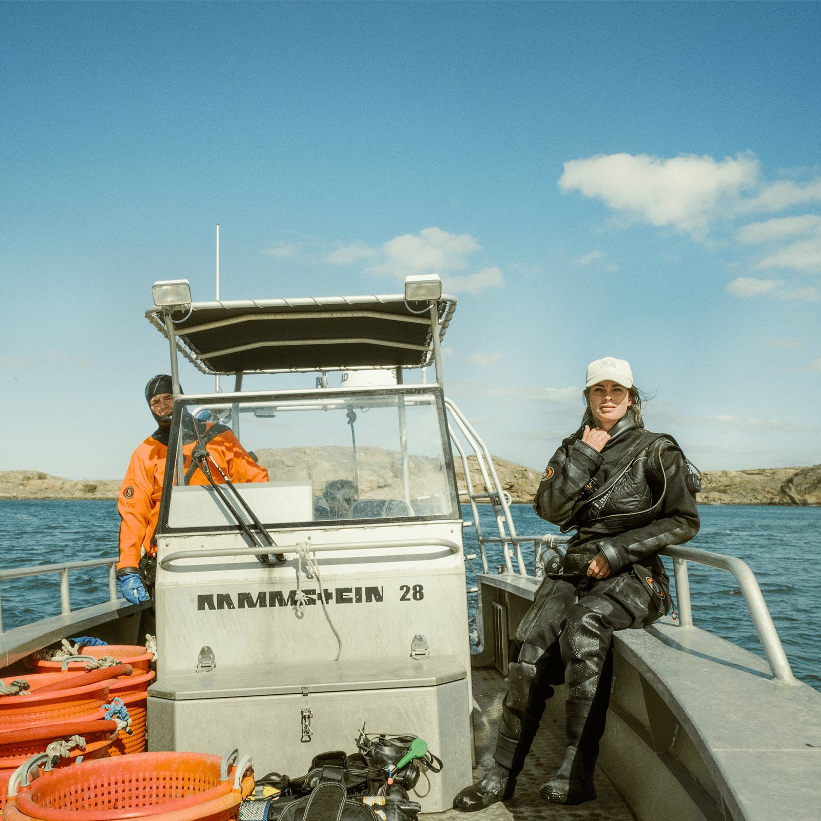 Lotta Klemming: Sweden's female oyster diver 