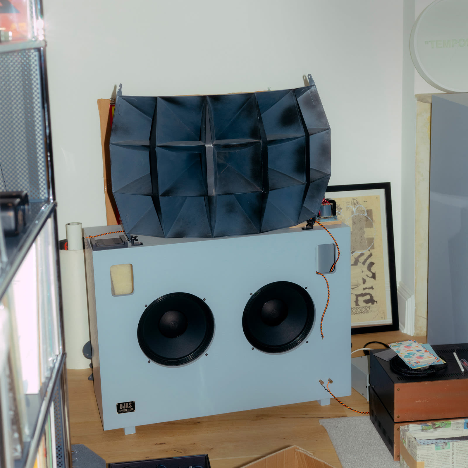 Super sonic: Devon Turnbull's custom-built speakers