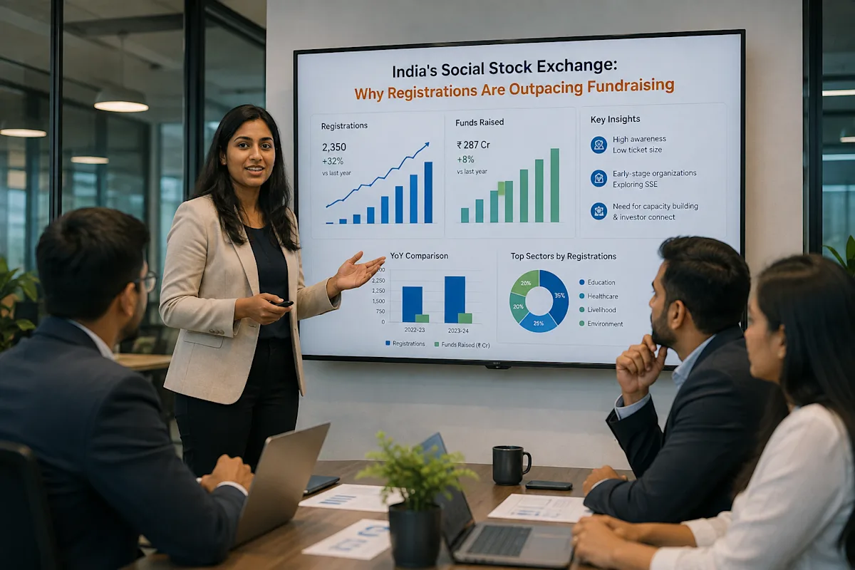 India's Social Stock Exchange: Why Registrations Are Outpacing Fundraising