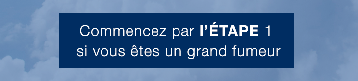 Commencer par l’étape 1 - Timbre de 21 mg de nicotine