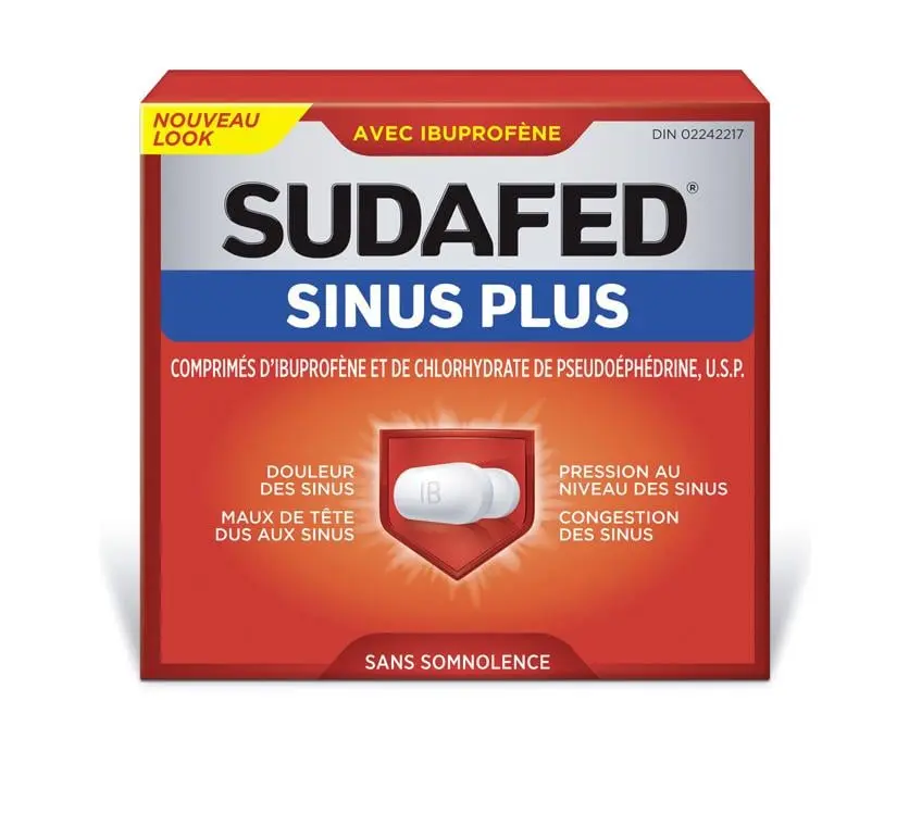 SUDAFED® SINUS PLUS