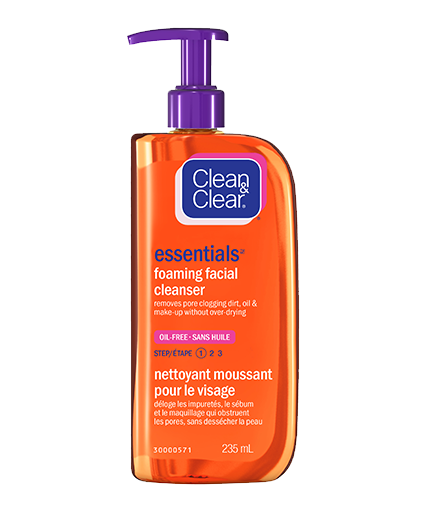 Clean & Clear's Essentials Foaming Facial Cleanser