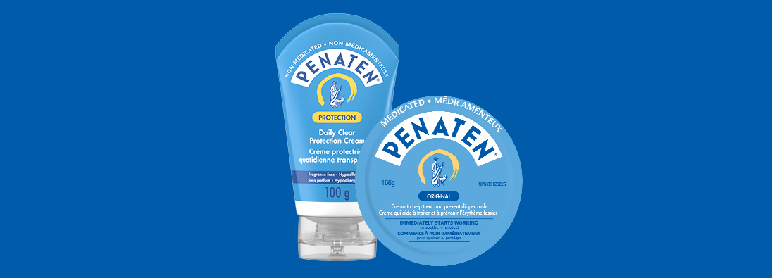 Penaten® cream products side by side