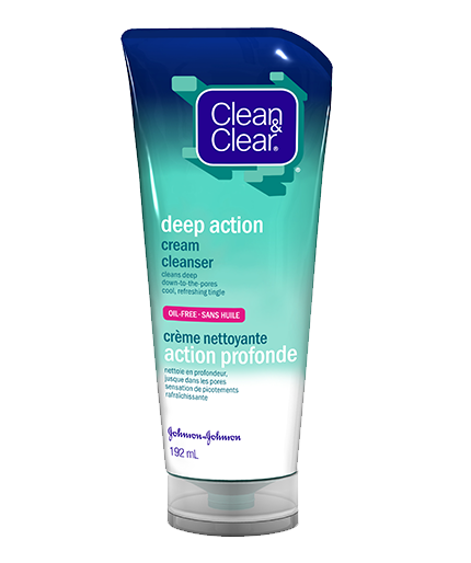 Clean & Clear's Deep Action Cream Cleanser