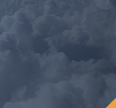 Des nuages dans un ciel bleu