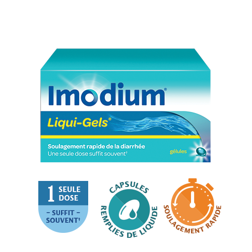 Gélules IMODIUM® LIQUI-GELS®