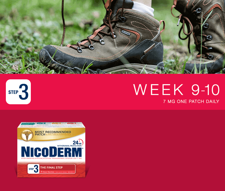 Nicoderm Step 3 - 7 MG Nicotine Patch