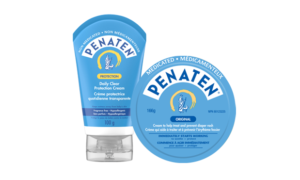 Penaten® cream products side by side