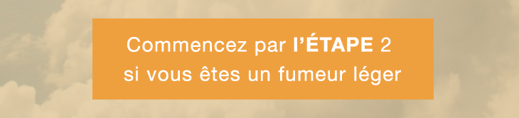 Commencer par l’étape 2 - Timbre de 14 mg de nicotine