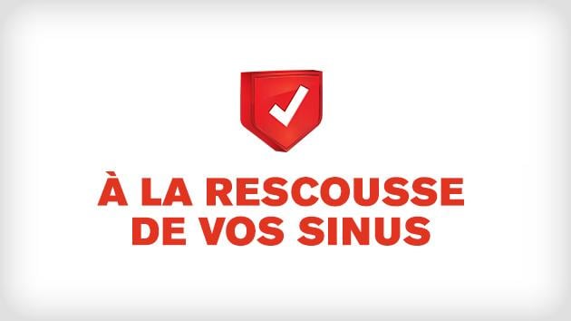 A la rescousse de vos sinus